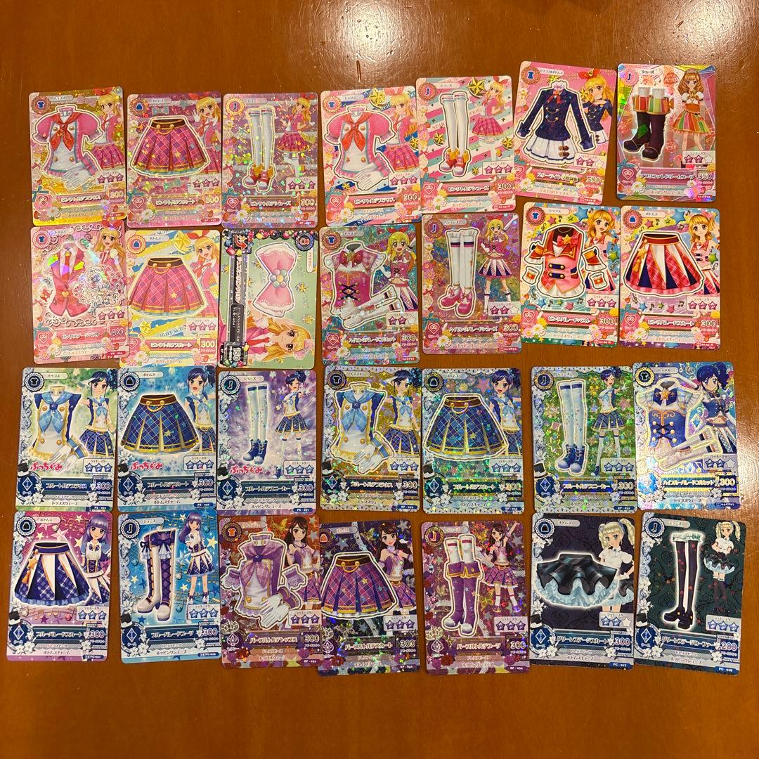 や*ま様 アイカツカードセット 36枚 制服多種 星宮いちご