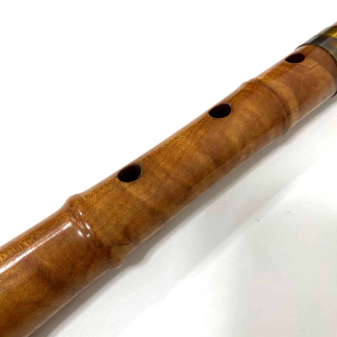 和楽器　尺八　本体　一尺八寸