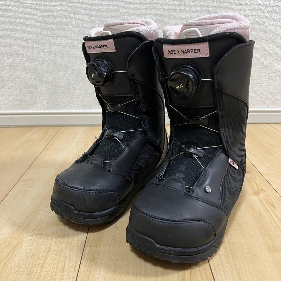 【比較的美品_即日発送】RIDE スノボブーツ　HARPER BOA 23cm