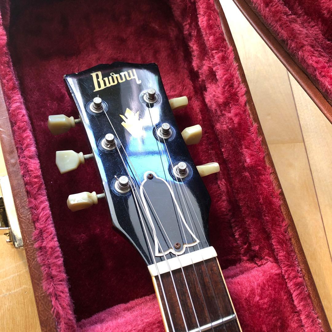 【希少】80's Burny RSA-100/セミアコ/マカボニー/ES-335