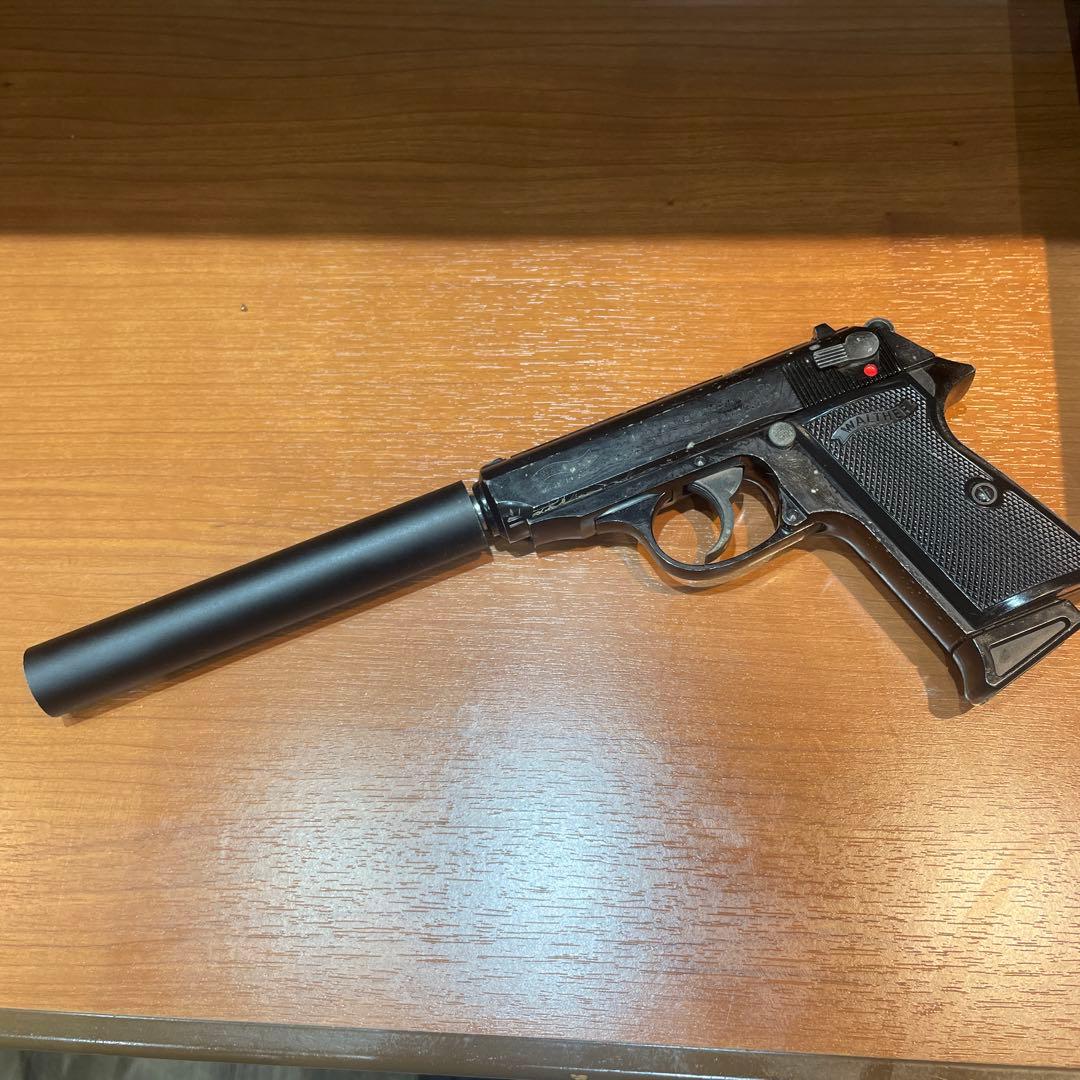 マルゼン ワルサムービープロップシリーズ　ワルサーPPK/S ビンテージ加工