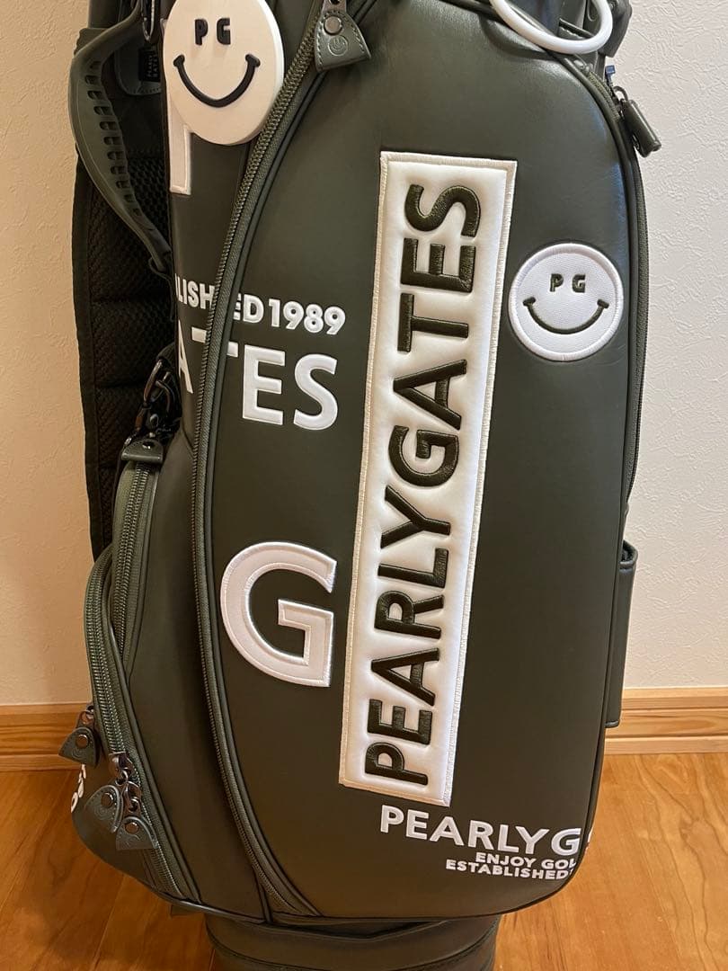 ⭐︎美品⭐︎ PEARLY GATES パーリーゲイツ キャディバッグ カーキ