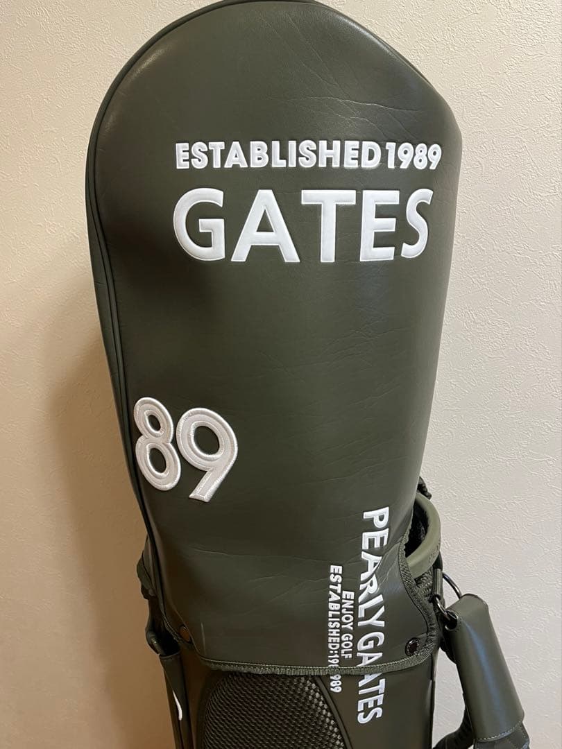 ⭐︎美品⭐︎ PEARLY GATES パーリーゲイツ キャディバッグ カーキ