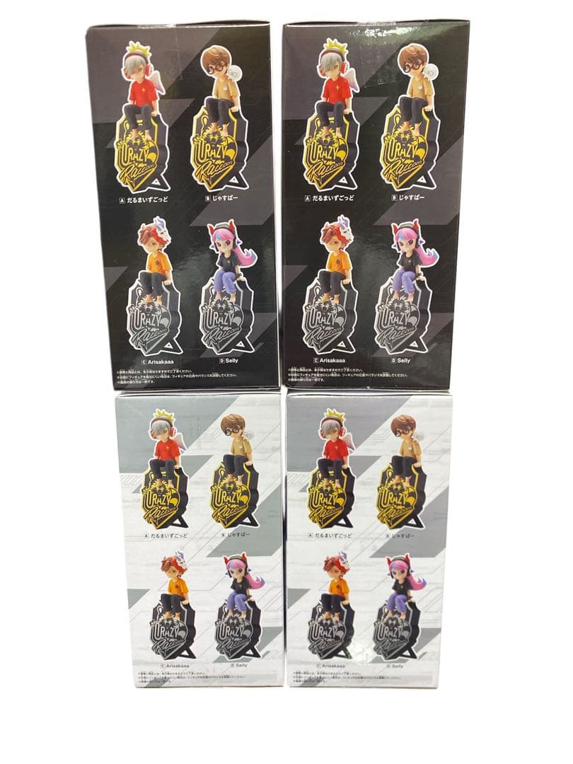 CrazyRaccoon デスクトップフィギュア vol.1 全4種セット ×3