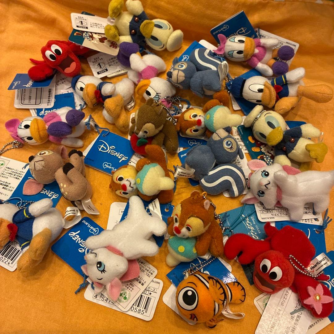 ディズニー　ミニマスコットキーチェーン　まとめ売り　20個