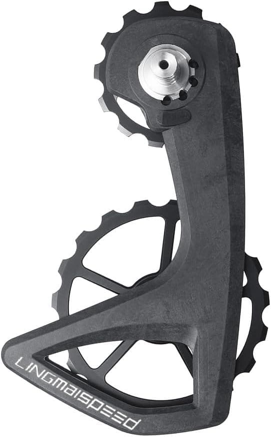 728 カーボンファイバービッグプーリーケージ、自転車用リアディレイラー、軽量