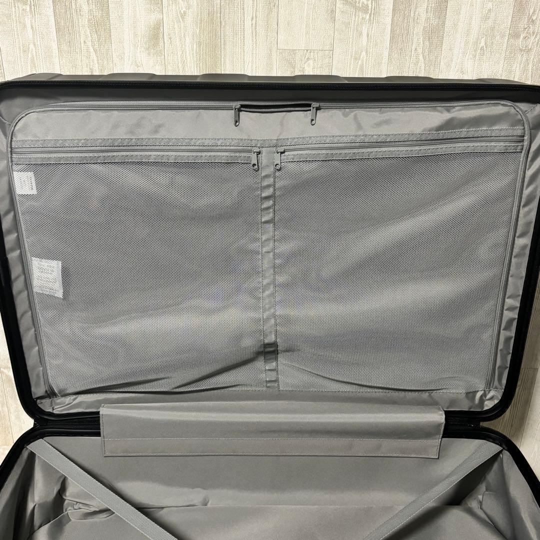 無印良品 105L スーツケース ハードキャリーケース バーを自由に調節できる