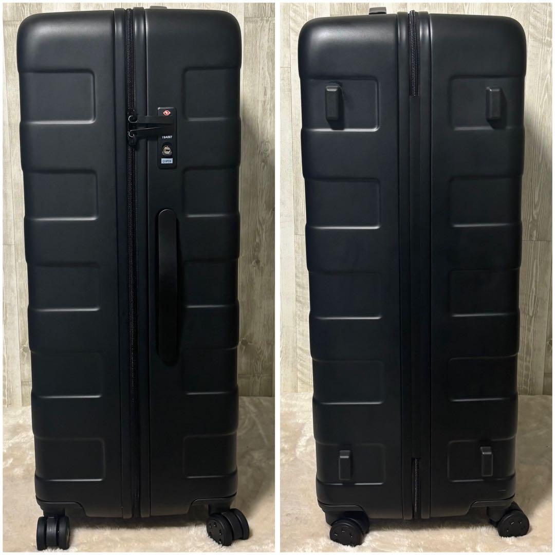 無印良品 105L スーツケース ハードキャリーケース バーを自由に調節できる