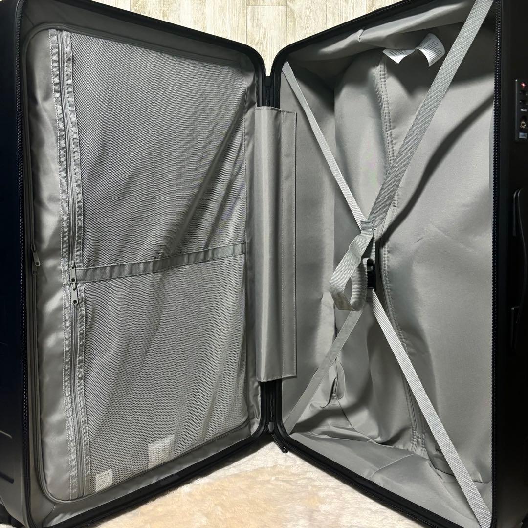 無印良品 105L スーツケース ハードキャリーケース バーを自由に調節できる