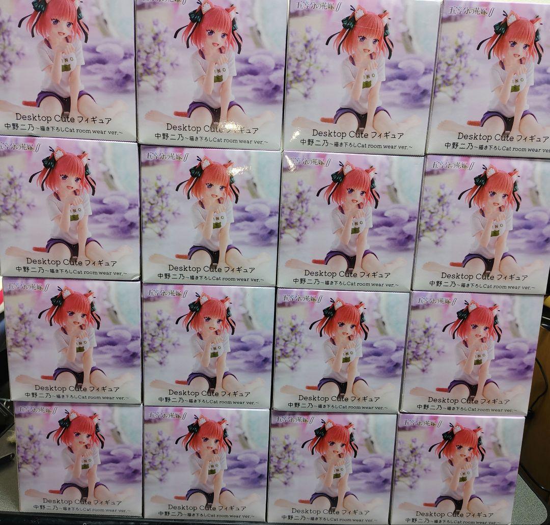 五等分の花嫁　desktop cute 中野二乃　フィギュア 16体セット