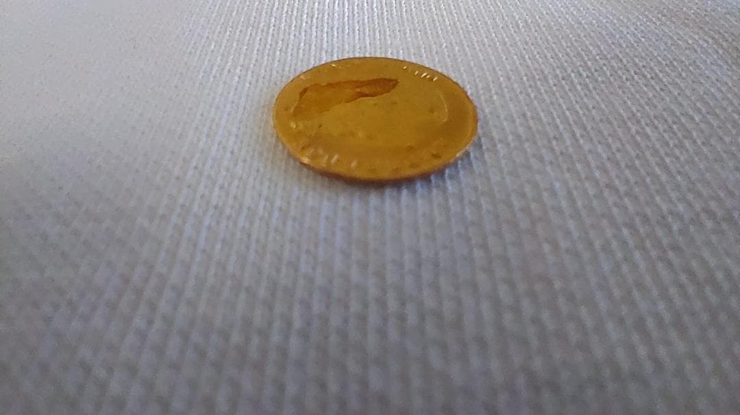 メキシコ1865年 1ペソ金貨 世界最小金貨 マクシミリアン皇帝 