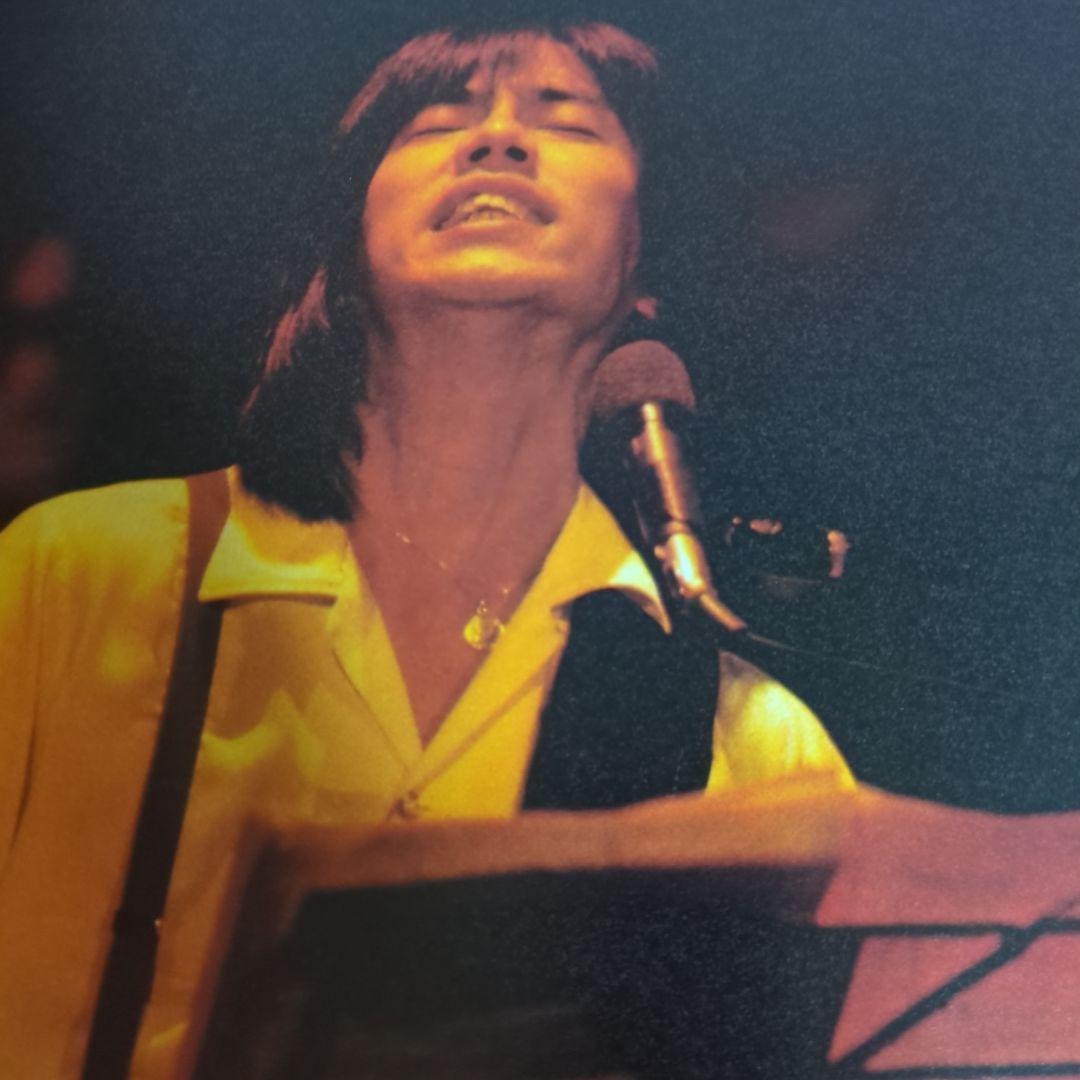 長渕剛　直筆サイン色紙・LPレコード『Bye Bye』