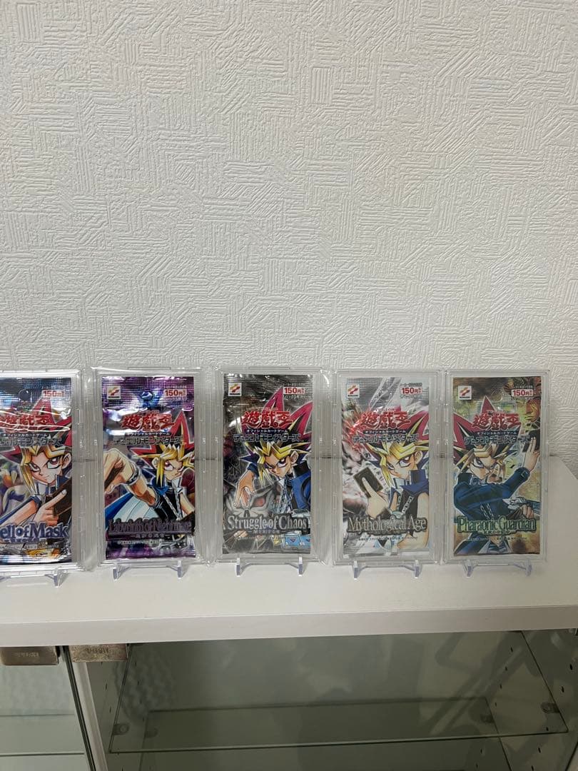 遊戯王　2期　未開封パック　コンプ