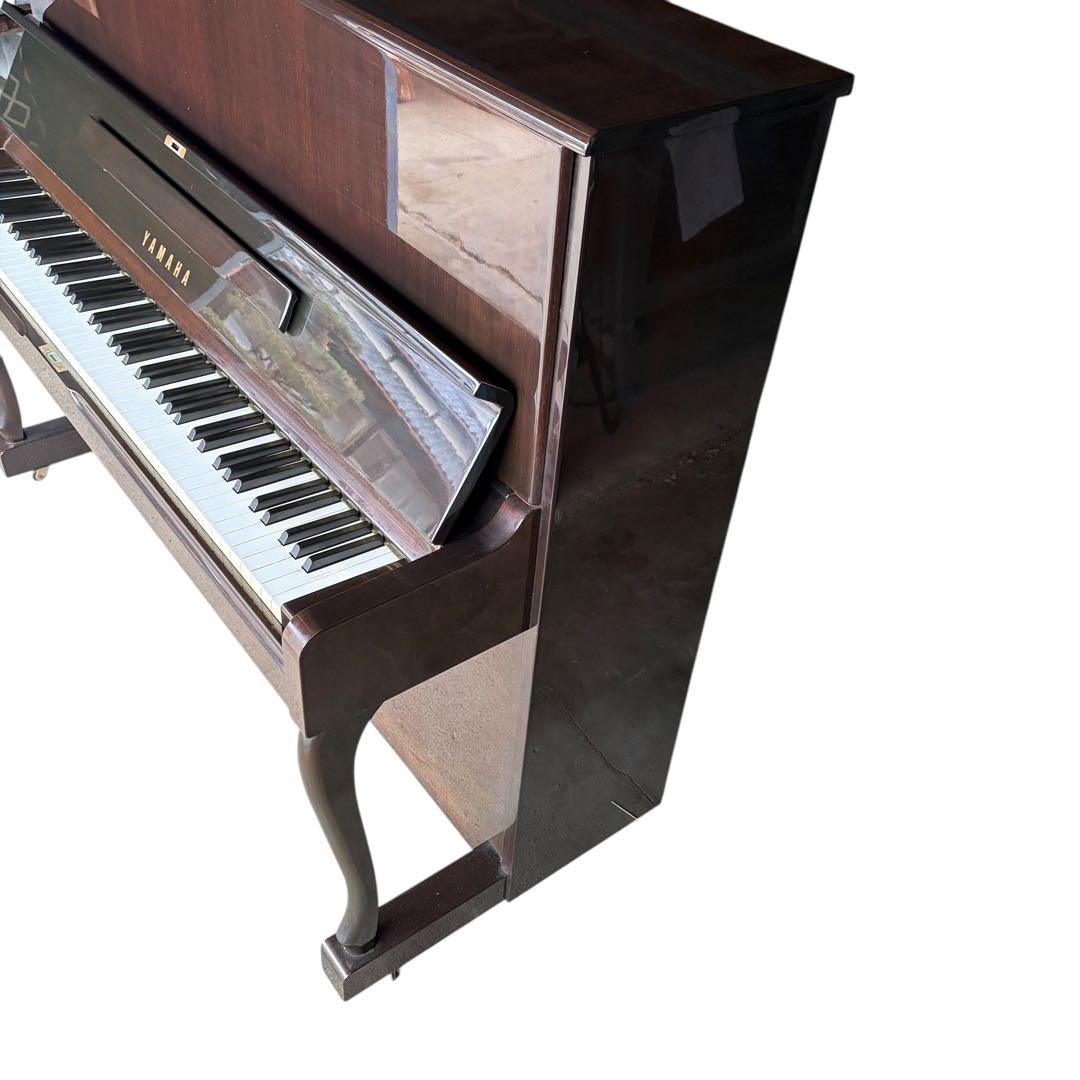 【美品】YAMAHA アップライトピアノ W110BW 猫脚 ウォルナット