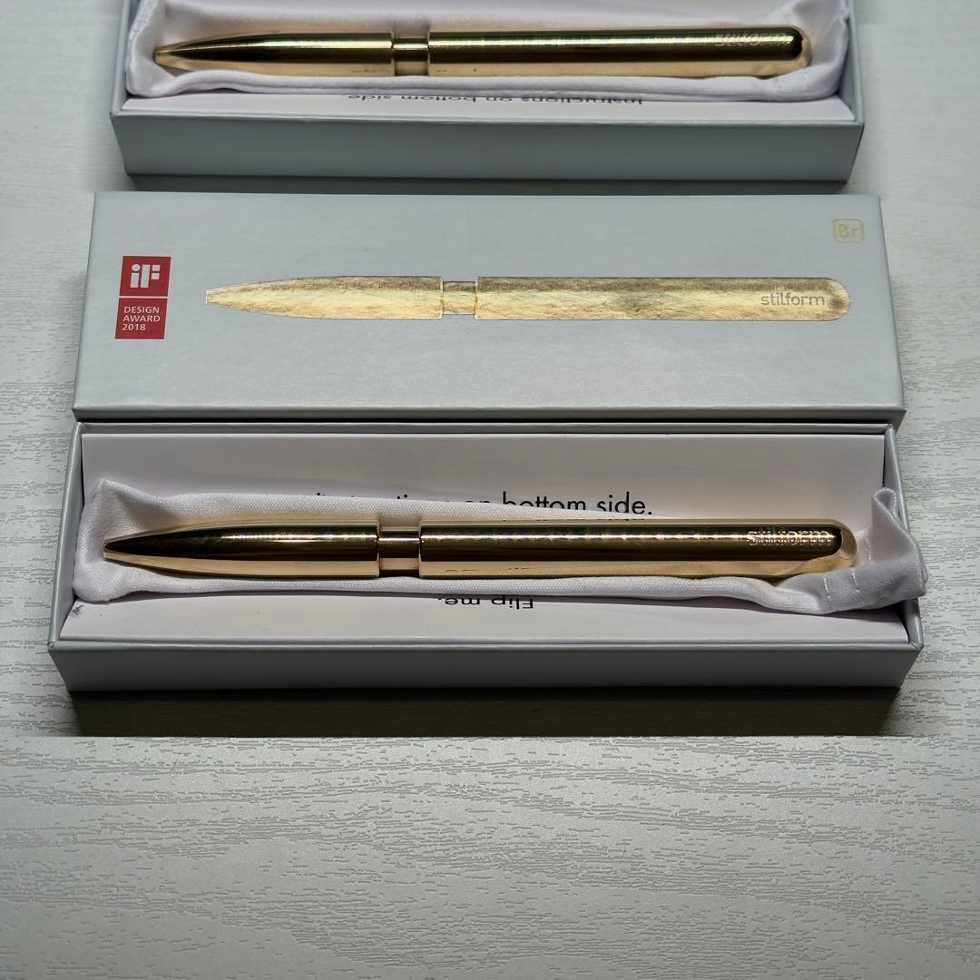 Stilform pen brass 真鍮
