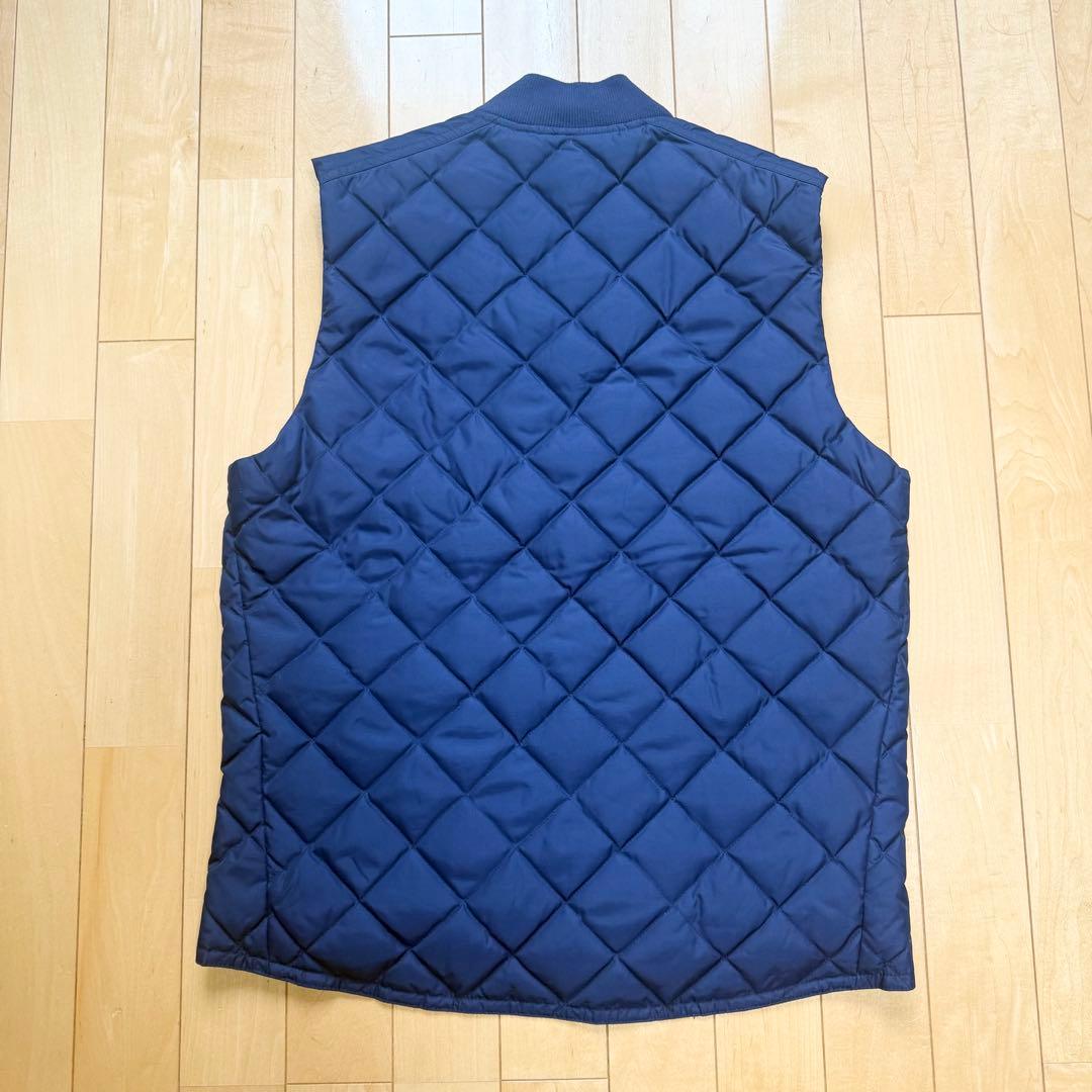 【国内正規】ポロゴルフ ラルフローレン ダウンベスト ダブルジップ ネイビー M