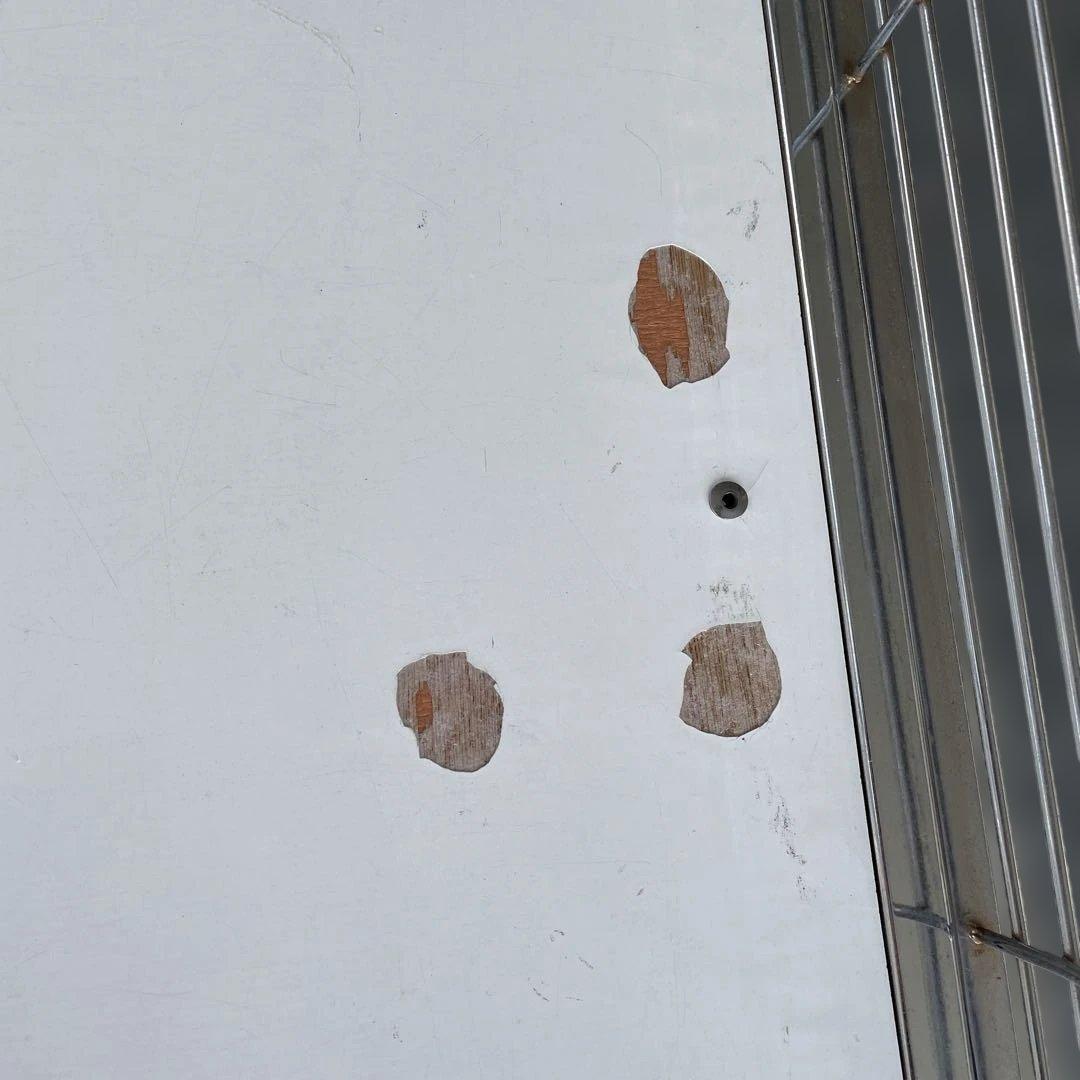 中折れ式ワゴン アイボリー 店舗用品　陳列什器　セールワゴン