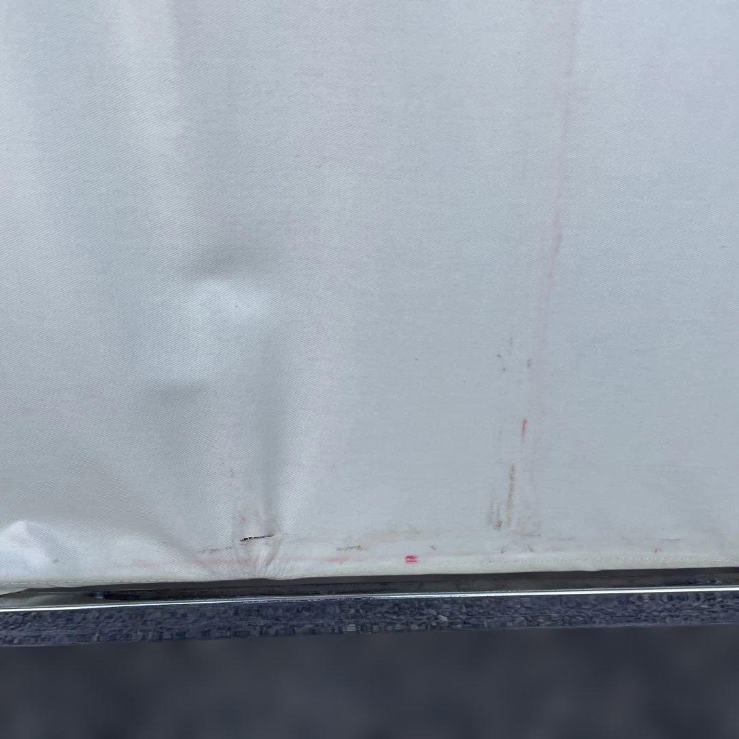 中折れ式ワゴン アイボリー 店舗用品　陳列什器　セールワゴン