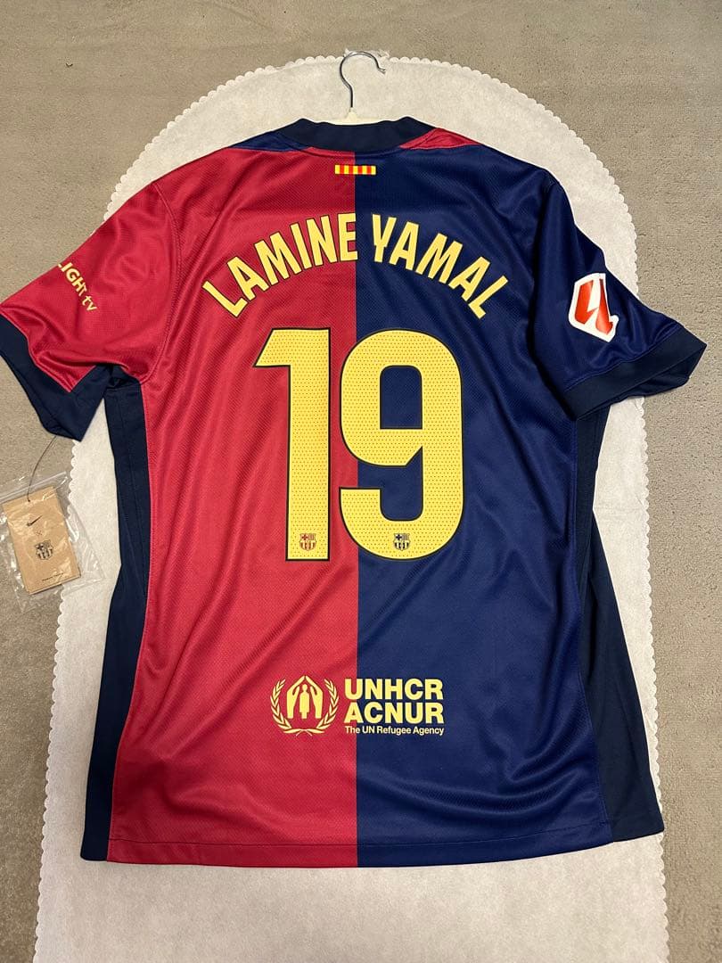 ヤマル　ユニフォーム　Barcelona バルセロナ　スペイン代表　Kit