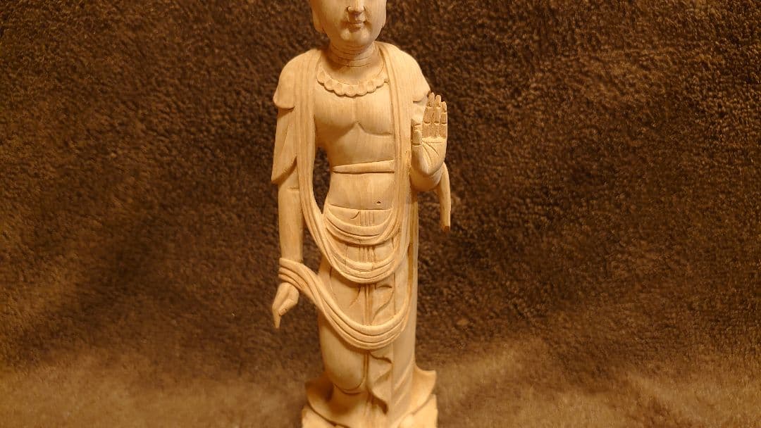 観音　観音様　井波彫刻　井波　仏教美術　仏教　寺院放出　一体