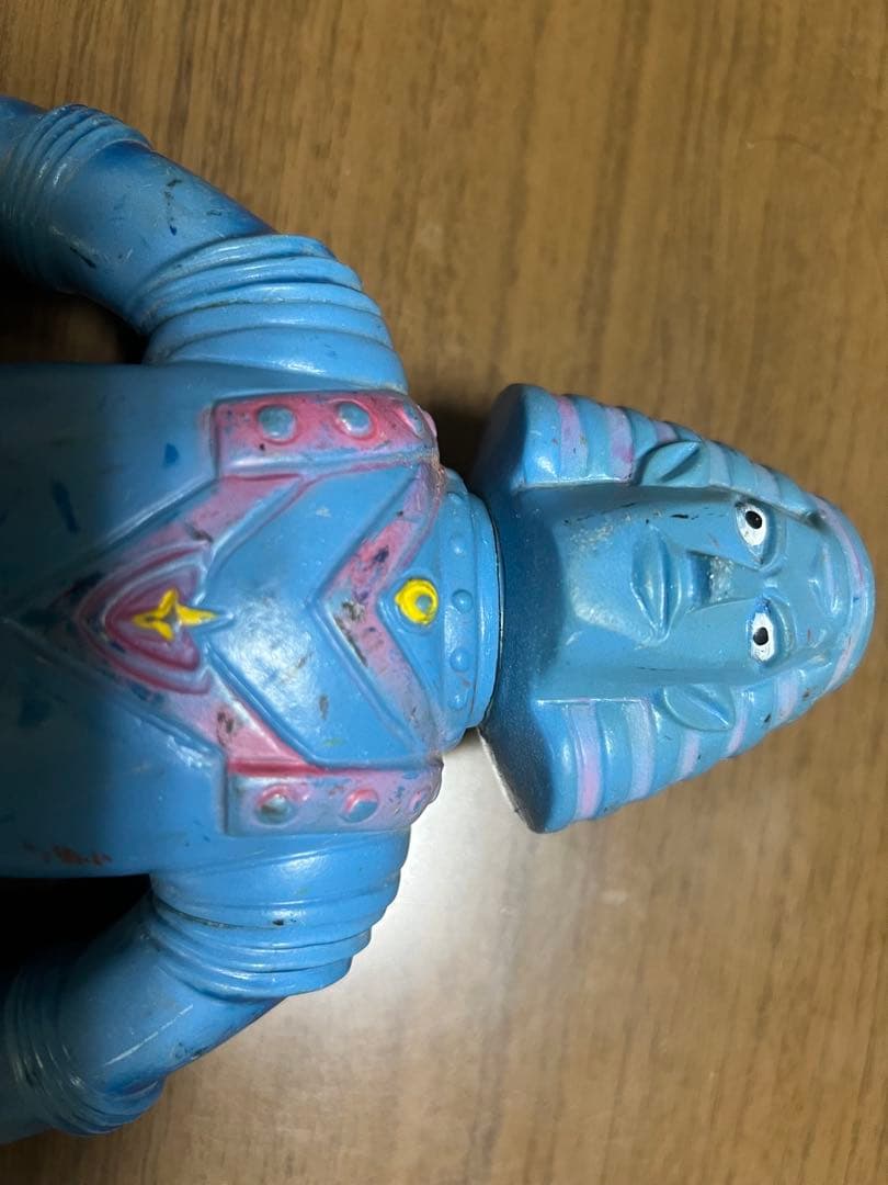 ジャイアントロボ　ソフビ　ブルマァク　当時物
