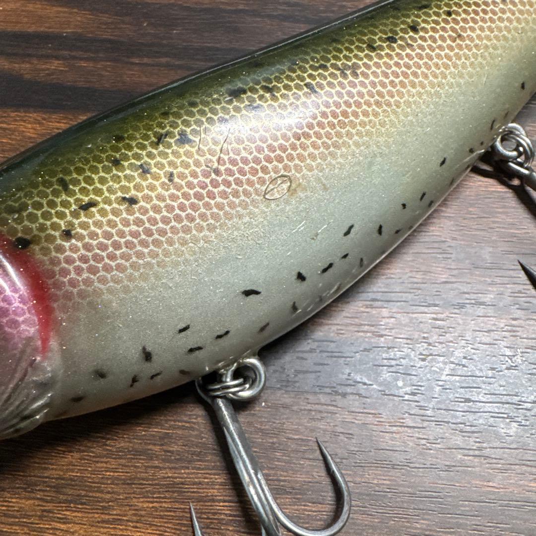 ランカーパンカー 8インチ (ウッド製) レインボートラウト