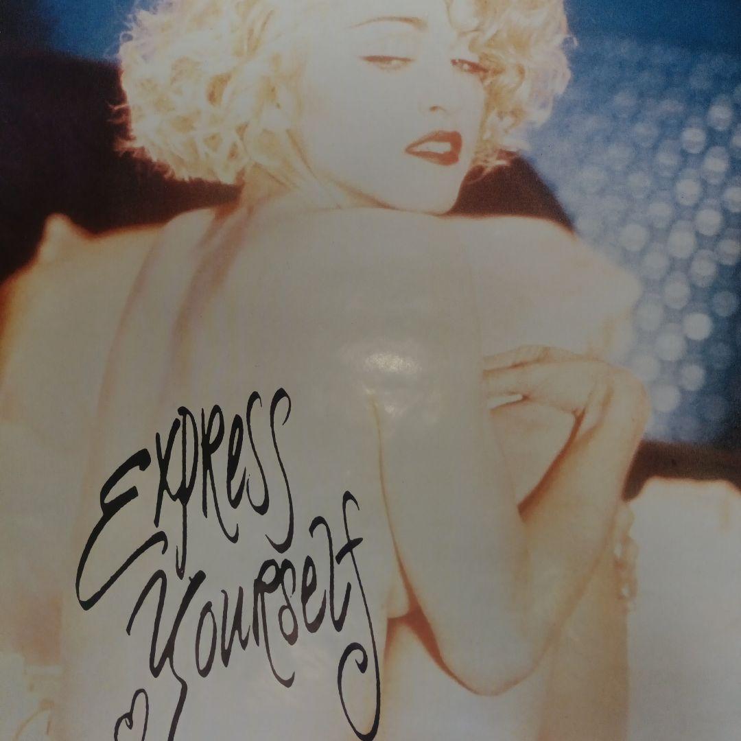 MADONNA ポスター 1989 Express Yourself オリジナル