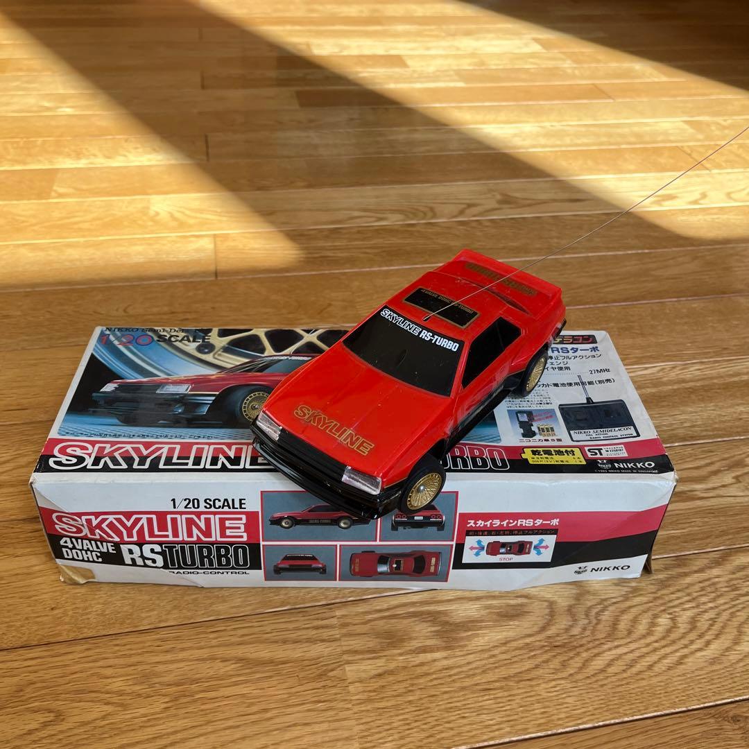 激レア　ニッコーデラコン　スカイラインRSターボ　1/20 ジャンク　プロポ欠品