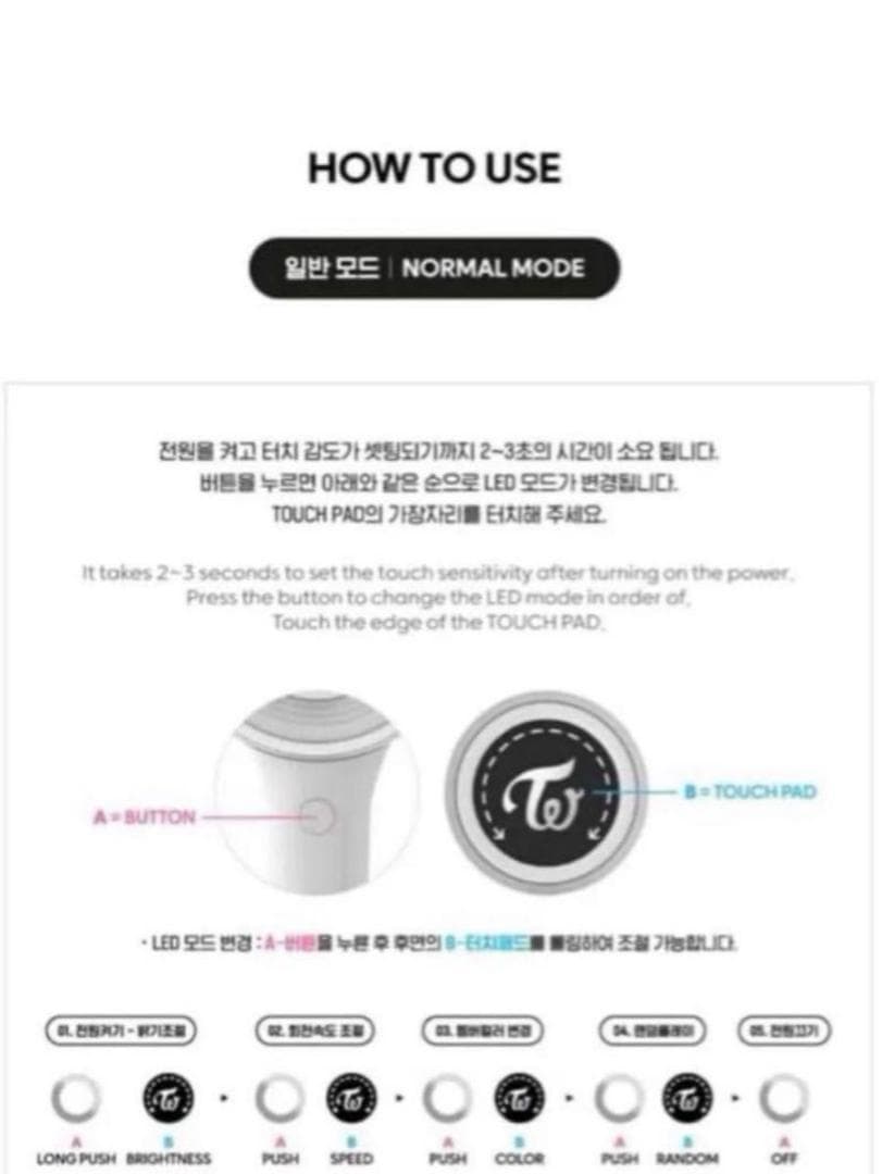 ペンライト　TWICE CANDYBONG VER.3　新品未開封