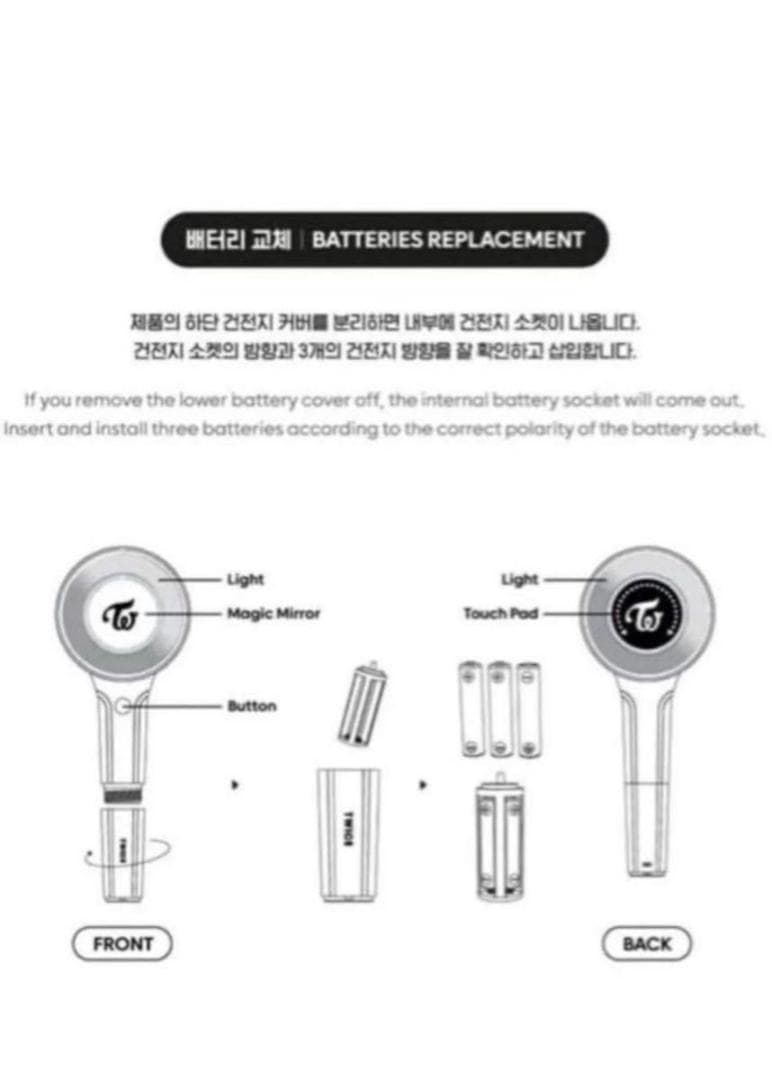 ペンライト　TWICE CANDYBONG VER.3　新品未開封