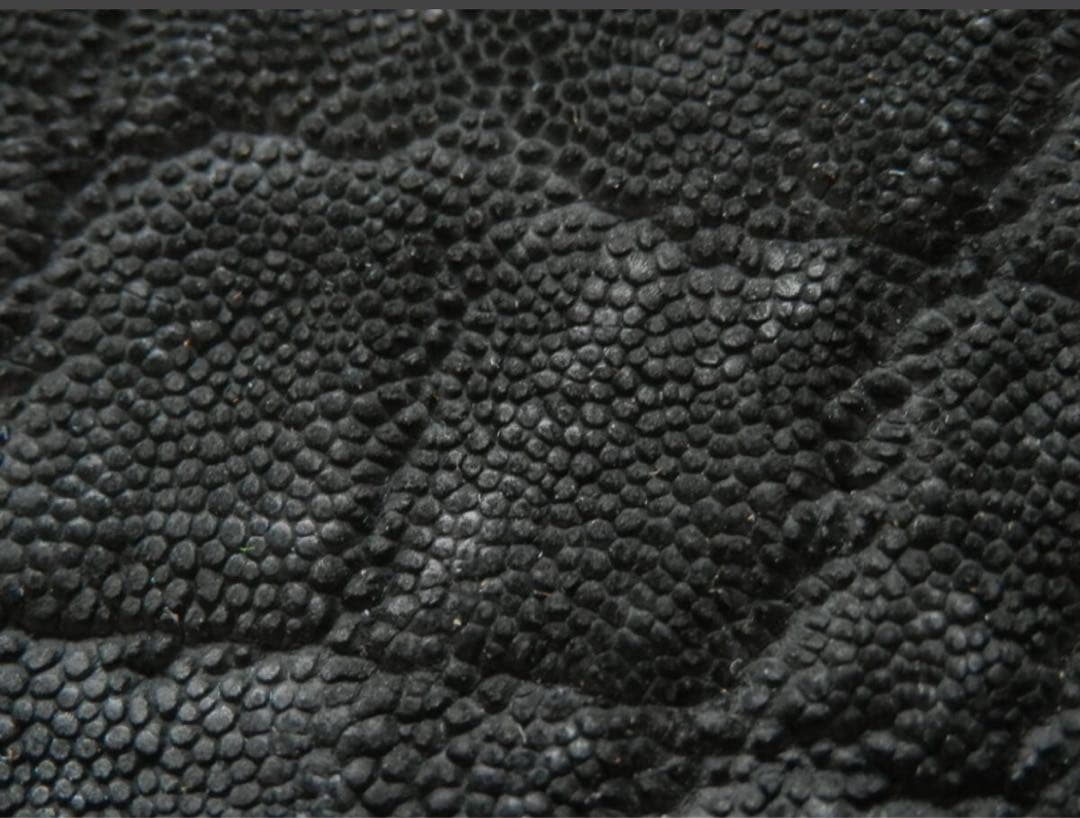 【極美品】象革 エレファント 本革 レザー ブラック ビリヤード グリップ