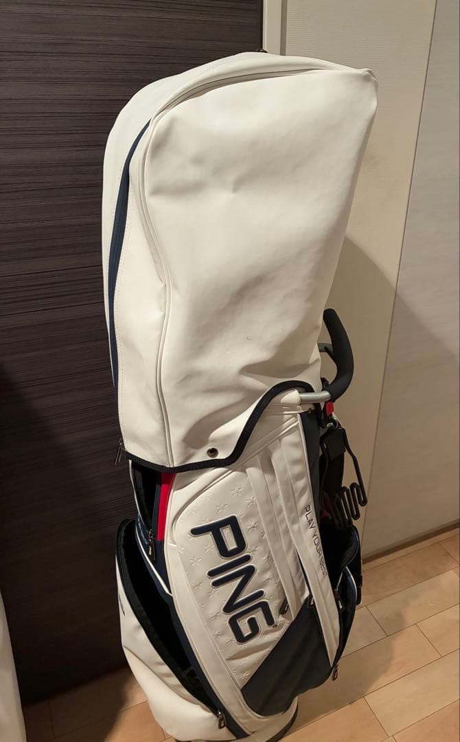 PING キャディバッグ ホワイト