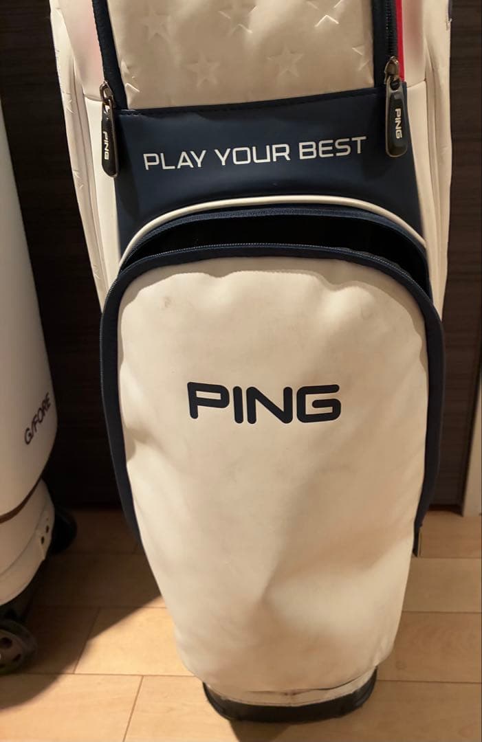 PING キャディバッグ ホワイト