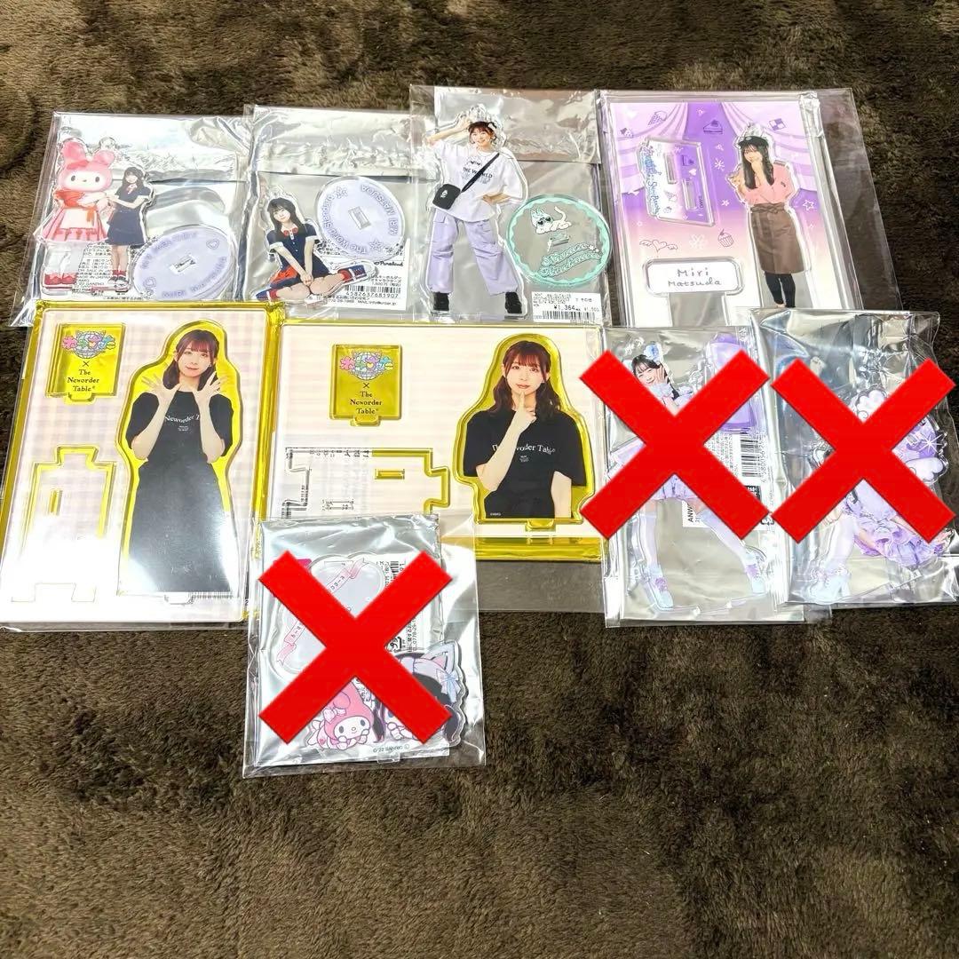 わーすた　松田美里　アクリルスタンド