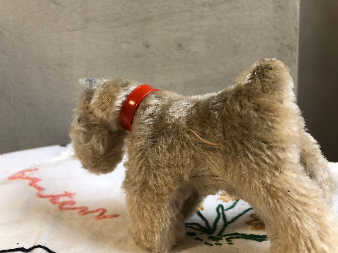 シュタイフ ミニシュナウザー犬Steiff Tessie Schnauzer