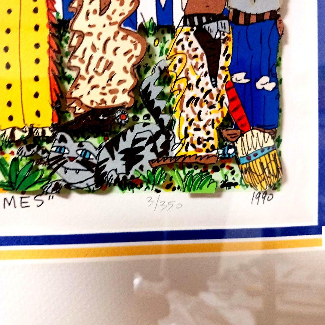 ジェームス・リジィ　シルクスクリーン/WAR GAMES