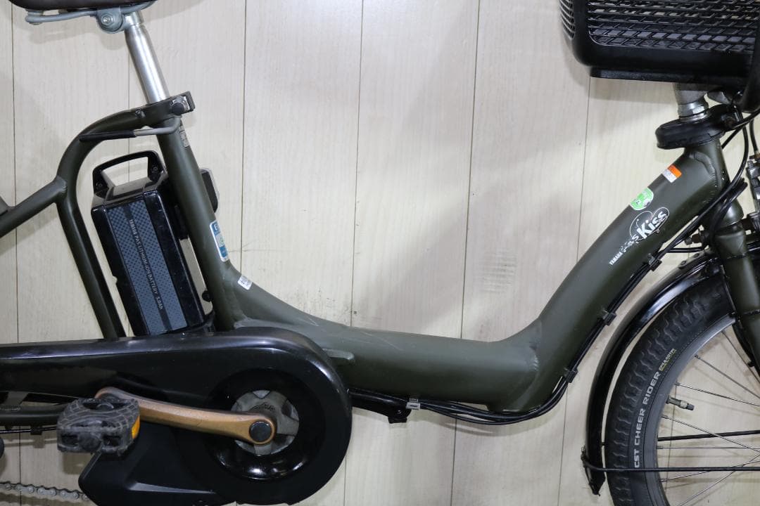 ヤマハPAS Kiss mini X982-0001 20型 8.7AH無光沢緑