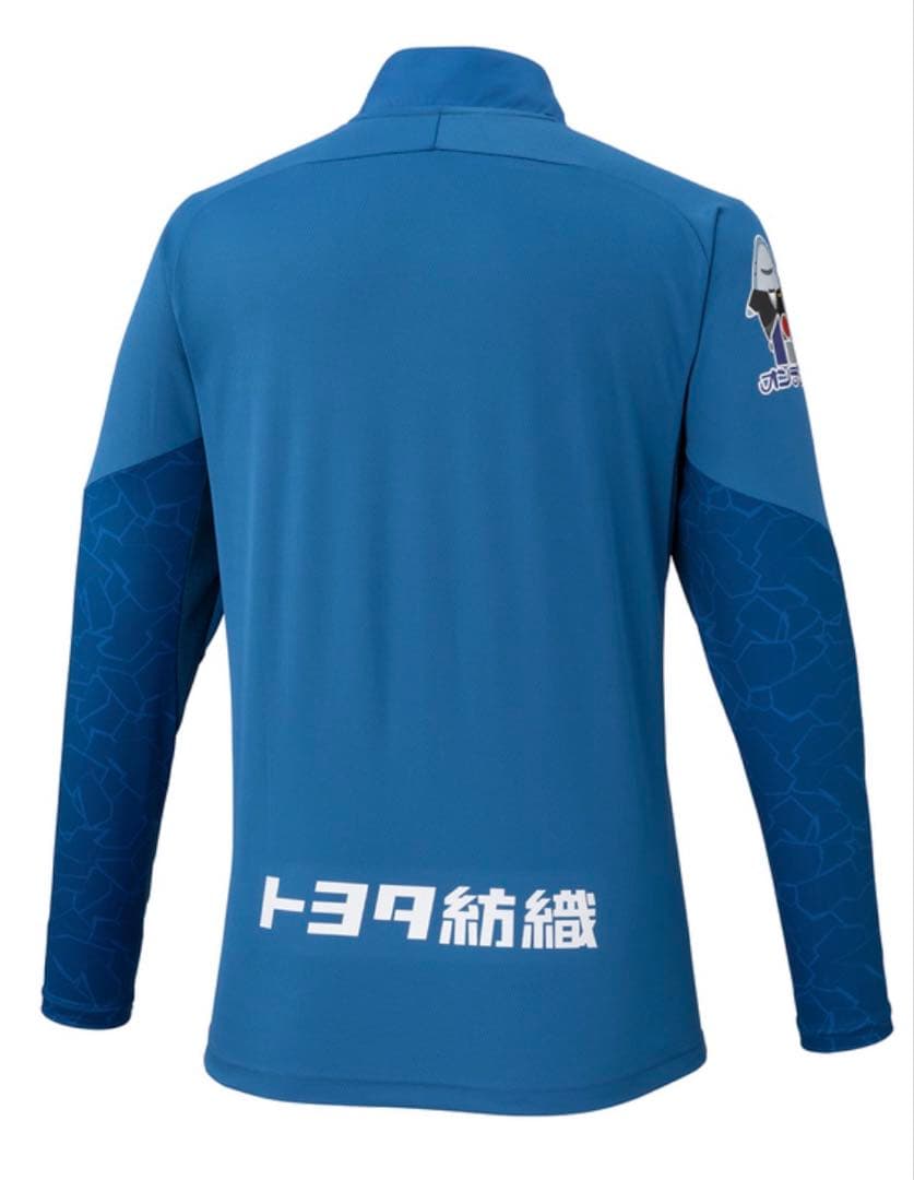 名古屋グランパス　2025練習用アウターシャツ、GK用、S、ブルー、ミズノ