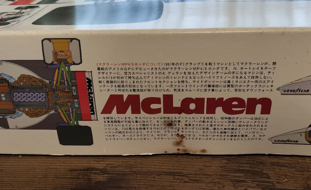 McLaren MP4/6 HONDA　TAMIYA 1/12 SCALE