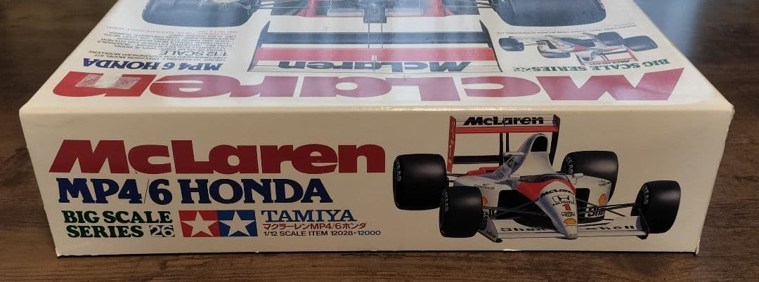 McLaren MP4/6 HONDA　TAMIYA 1/12 SCALE