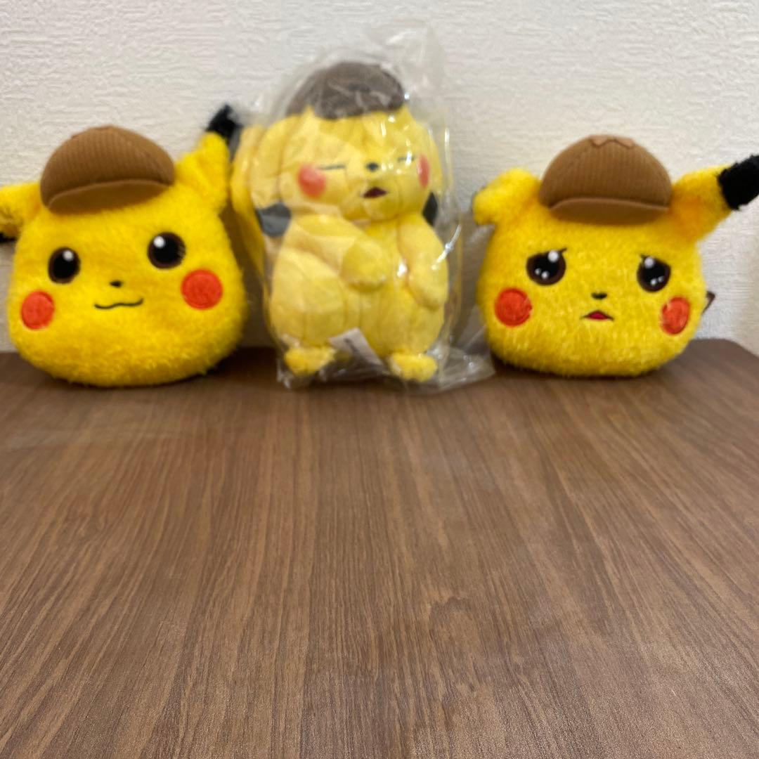名探偵ピカチュウ　ぬいぐるみとポーチ
