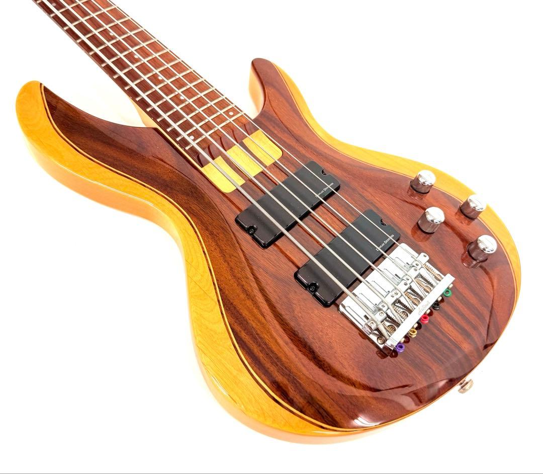 【極美品】Aria Pro Ⅱ IGB-55ROSE 5弦ベース アリアプロ