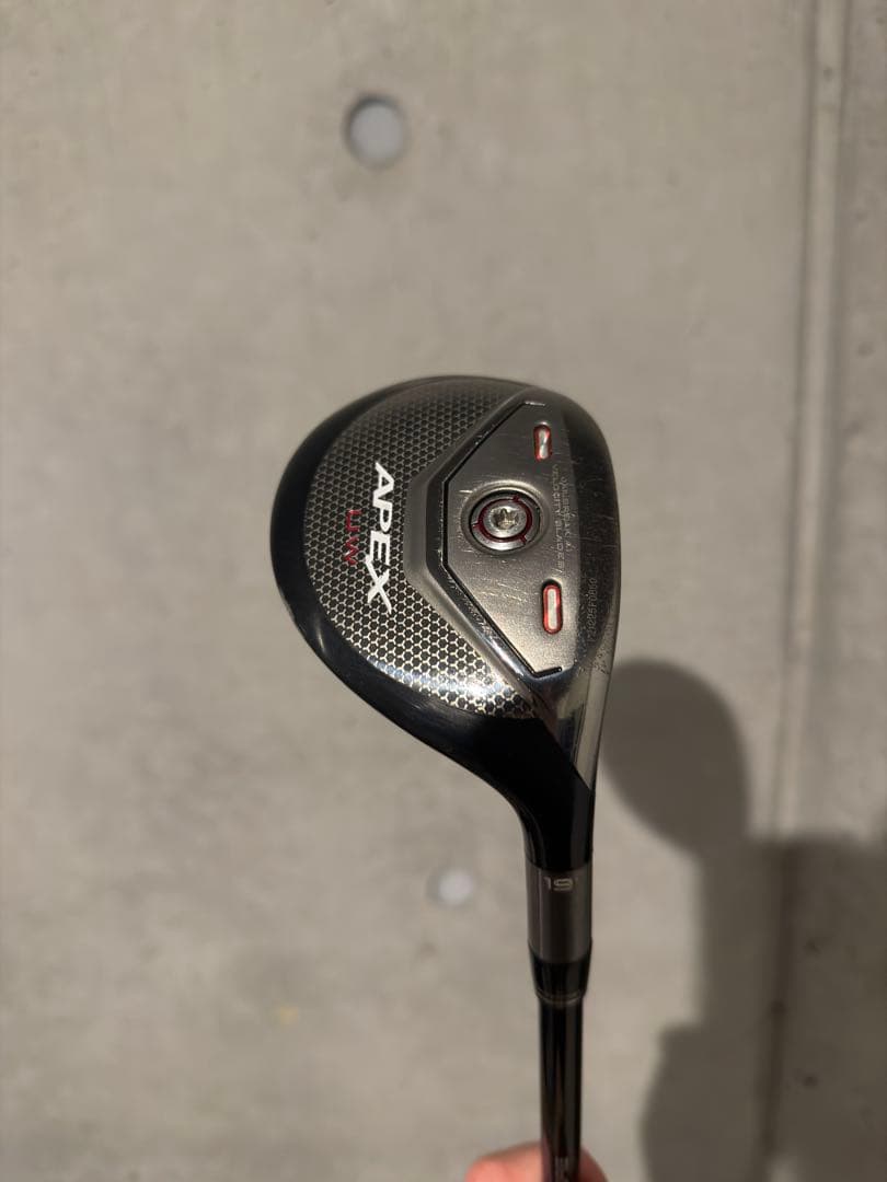 初代APEX UW 19° ベンタスブルーHB 7Ｒ