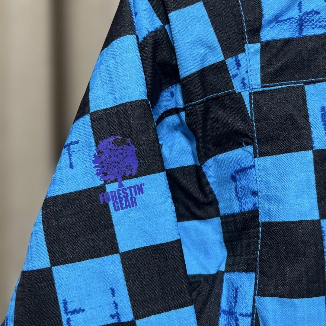 FORESTIN'GEAR メンズ スノボウェア　L ブルー