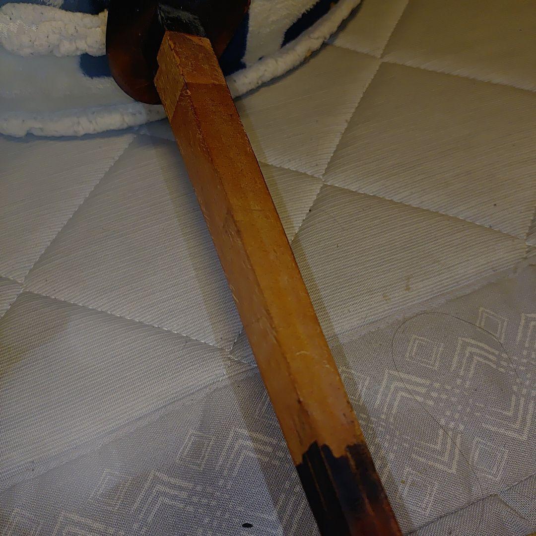 沖縄三線　棹単体　単体重量500g　けや木・樫木等の堅い材　(2)