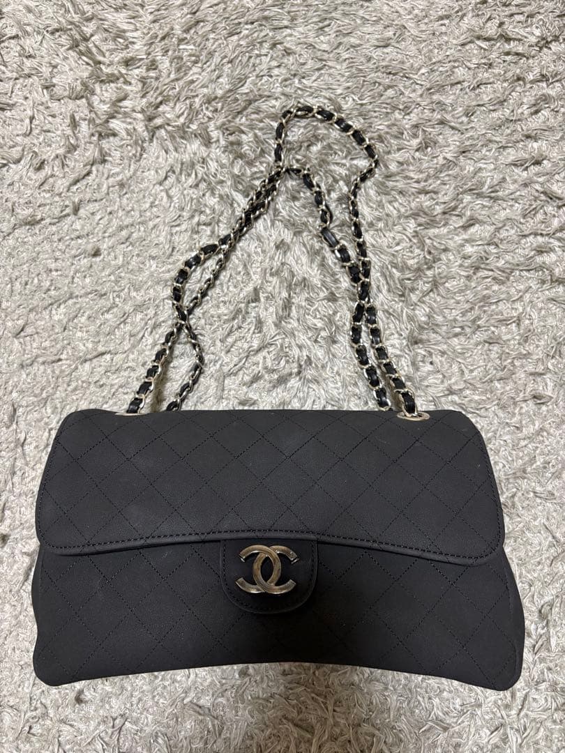 ③バックスキン風　　チェーンバッグ　ノベルティ