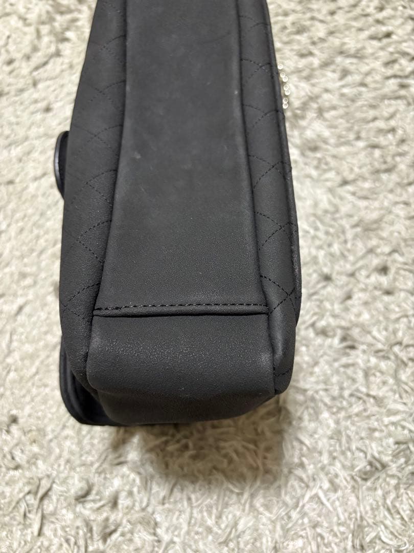 ③バックスキン風　　チェーンバッグ　ノベルティ