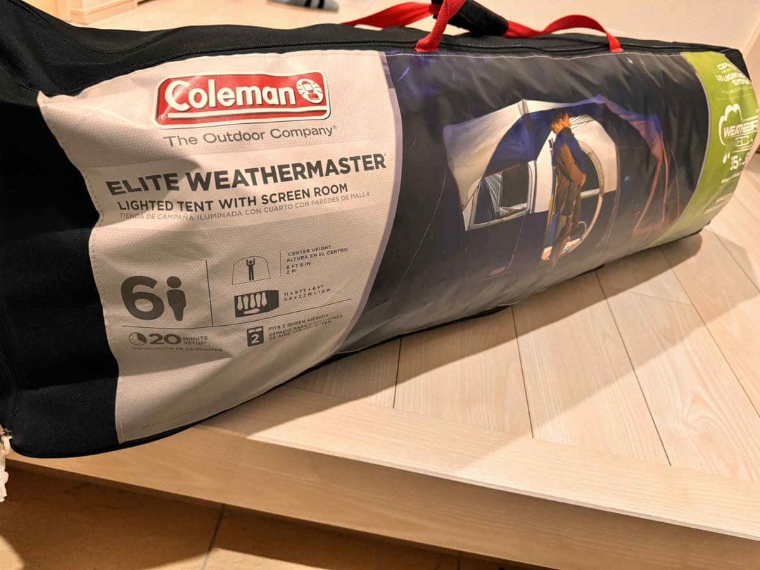 最終値下げ【希少】アメリカ版　Coleman エリートウエザーマスターテント