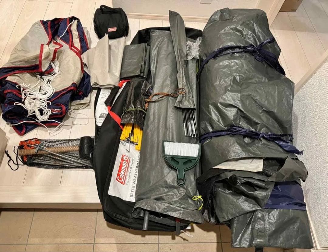 最終値下げ【希少】アメリカ版　Coleman エリートウエザーマスターテント