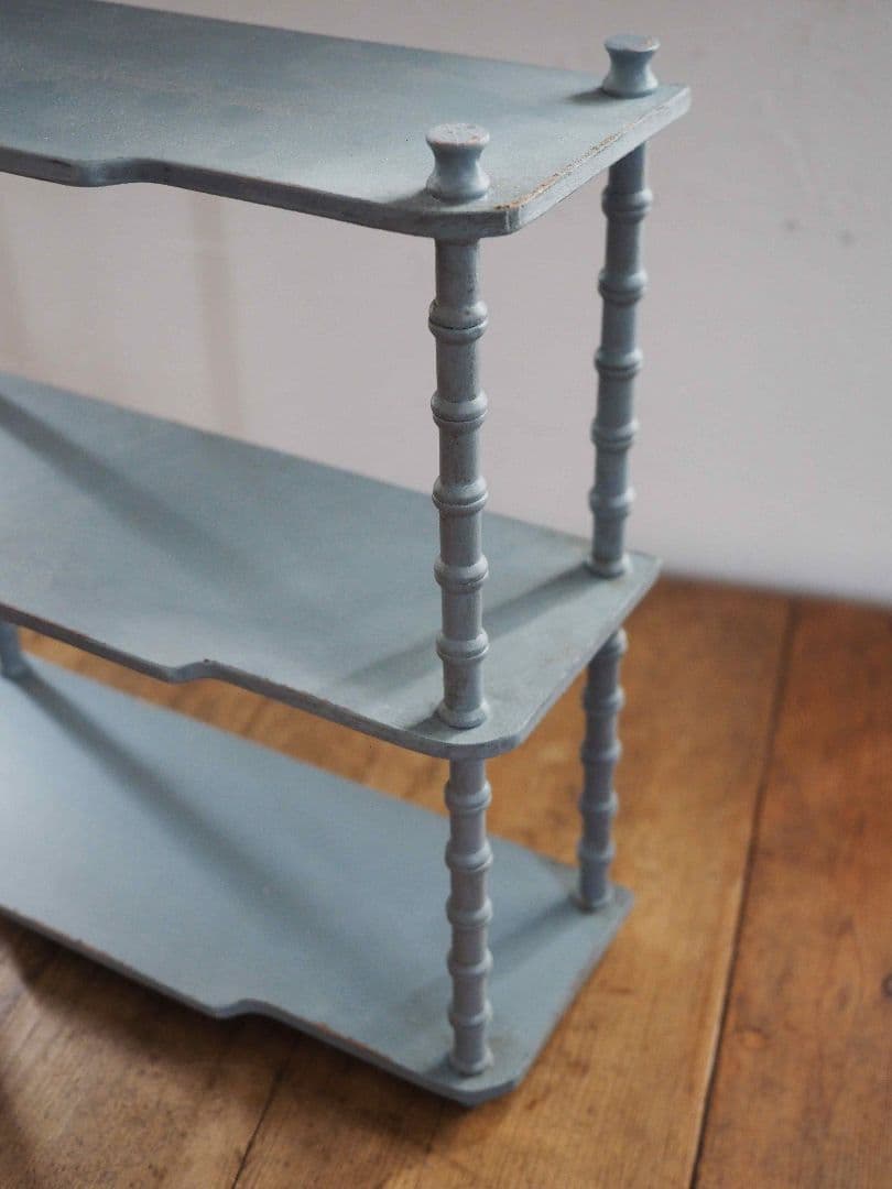 フランス　アンティーク　棚　シェルフ　小さな棚　シャビー　ビンテージ